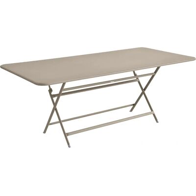 Fermob - Modèle Caractère - Table Pliante - Beige - Table - Publicité Fermob - Modèle Caractère - Table Pliante - Beige - Table - Publicité