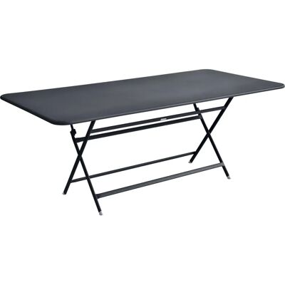 Fermob - Table Caractère pliante - Noir - Acier - 190x90cm - Extérieur/Intérieur - Publicité Fermob - Table Caractère pliante - Noir - Acier - 190x90cm - Extérieur/Intérieur - Publicité