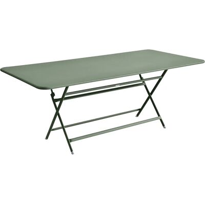 Fermob - Modello Caractère - Tavolo Rettangolare, Verde - Acciaio verniciato - Studio di Design Fermob - Modello Caractère - Tavolo Rettangolare, Verde - Acciaio verniciato - Studio di Design