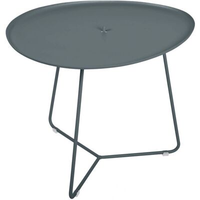 Tavolino Cocotte basso Fermob con vassoio removibile Tavolino Cocotte basso Fermob con vassoio removibile