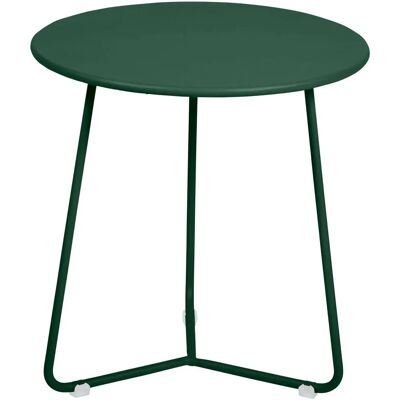 Fermob Cocotte table d'appoint Ø 34 cm - vert cèdre - Publicité Fermob Cocotte table d'appoint Ø 34 cm - vert cèdre - Publicité
