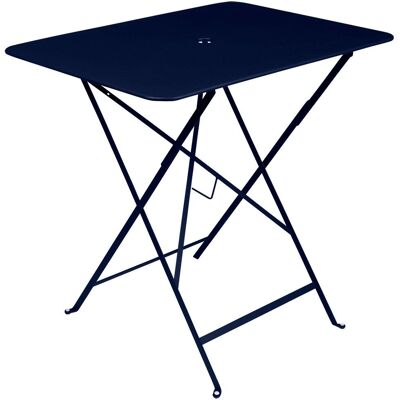 Fermob - Bistro Klapptisch Rechteckig - Blau - 77 x 57 cm Fermob - Bistro Klapptisch Rechteckig - Blau - 77 x 57 cm