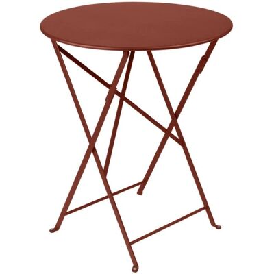 Fermob - Bistro Klapptisch Rund - rot Fermob - Bistro Klapptisch Rund - rot