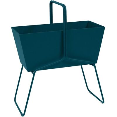 Fermob - Basket Høy Blå - Blomsterkasse Fermob - Basket Høy Blå - Blomsterkasse