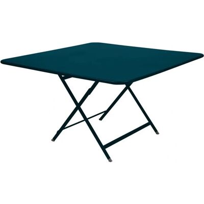 Fermob - Caractère - Bleu - Acier lacqué Table - Publicité Fermob - Caractère - Bleu - Acier lacqué Table - Publicité