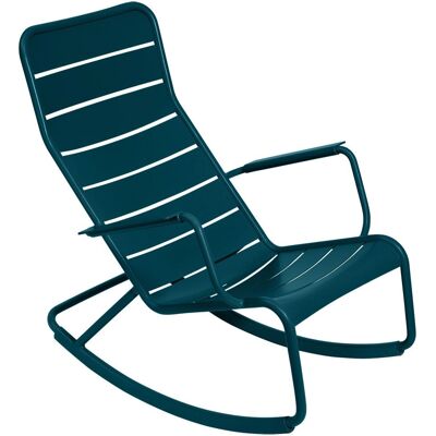 Sedia a dondolo Fermob Luxembourg - Blu - Alluminio - Designer Frédéric Sofia - Sedia a dondolo Sedia a dondolo Fermob Luxembourg - Blu - Alluminio - Designer Frédéric Sofia - Sedia a dondolo