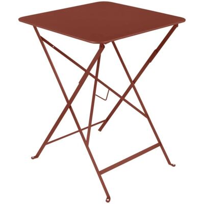 Fermob - Bistro Klapptisch Quadratisch rot - 57 x 57 cm - Gartentisch Fermob - Bistro Klapptisch Quadratisch rot - 57 x 57 cm - Gartentisch