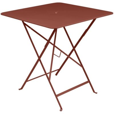 Fermob - Bistro Klapptisch Quadratisch 71x71 cm - Ockerrot Fermob - Bistro Klapptisch Quadratisch 71x71 cm - Ockerrot