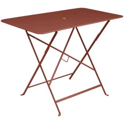 Fermob Roter Bistro Klapptisch 97x57cm - Quadratisch Fermob Roter Bistro Klapptisch 97x57cm - Quadratisch