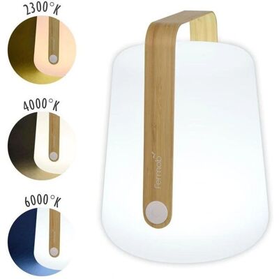 Fermob Utendørs Bambus Mini LED Sett - Bærbart, Oppladbart, IP44 Fermob Utendørs Bambus Mini LED Sett - Bærbart, Oppladbart, IP44