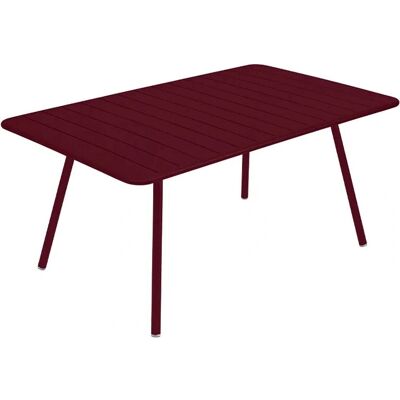 Fermob Luxembourg 165 x 100 Hagenbord - Kirsebær Rød Fermob Luxembourg 165 x 100 Hagenbord - Kirsebær Rød
