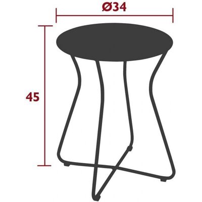 Fermob Cocotte 45 cm - sorbetto al limone Fermob Cocotte 45 cm - sorbetto al limone