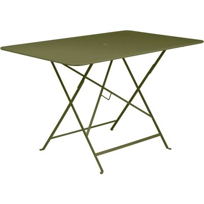Fermob - Tavolo rettangolare Bistro pieghevole - verde - 97 x 57 cm Fermob - Tavolo rettangolare Bistro pieghevole - verde - 97 x 57 cm