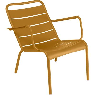 Fermob - Sedia Bassa Luxembourg - Bronzo - Sedia lounge Fermob - Sedia Bassa Luxembourg - Bronzo - Sedia lounge