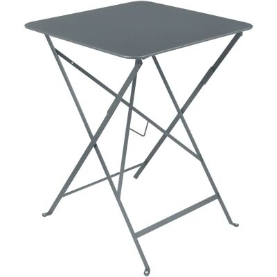 Fermob - Bistro Quadratischer Klapptisch - grau - 57 x 57 cm - Gartenmöbel Fermob - Bistro Quadratischer Klapptisch - grau - 57 x 57 cm - Gartenmöbel