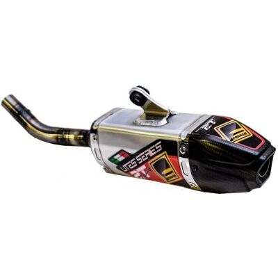 Silencieux FRESCO Aluminium/Carbone pour TM Racing 125 MX/EN 2014-2020 - Publicité Silencieux FRESCO Aluminium/Carbone pour TM Racing 125 MX/EN 2014-2020 - Publicité