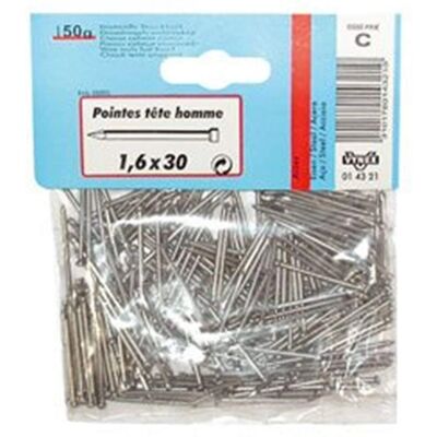 Vynex Stalen Spijkers 1.8x40 mm - Voor houtverbinding Vynex Stalen Spijkers 1.8x40 mm - Voor houtverbinding