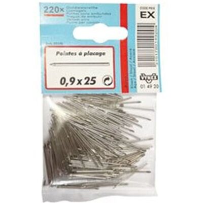 Clous invisibles en acier Vynex - 0,9x35 mm - 220 pcs Clous invisibles en acier Vynex - 0,9x35 mm - 220 pcs
