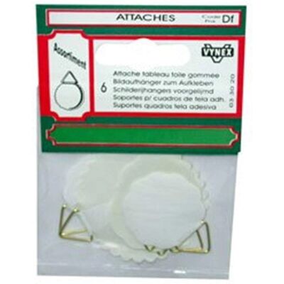 Vynex Attache 45 mm Toile gommée - Attache tableau Vynex Attache 45 mm Toile gommée - Attache tableau