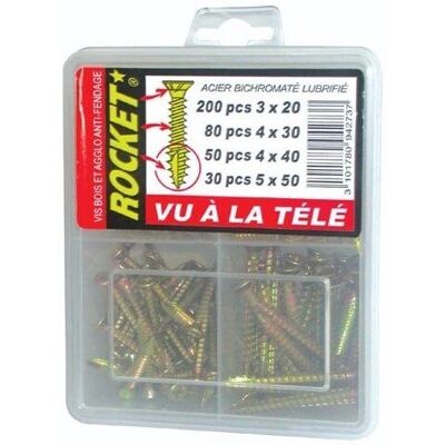 Vynex Holz- & Spanplatten-Schrauben-Set - 360p Vynex Holz- & Spanplatten-Schrauben-Set - 360p