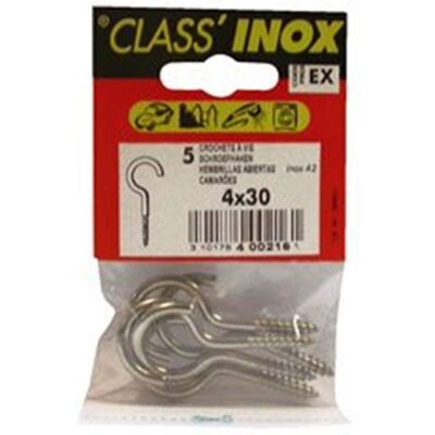 Gancio in acciaio inox VYNEX 3x16 mm - Hooks Gancio in acciaio inox VYNEX 3x16 mm - Hooks