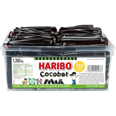 HARIBO - COCOBAT - 150 pièces - candy - Publicité HARIBO - COCOBAT - 150 pièces - candy - Publicité