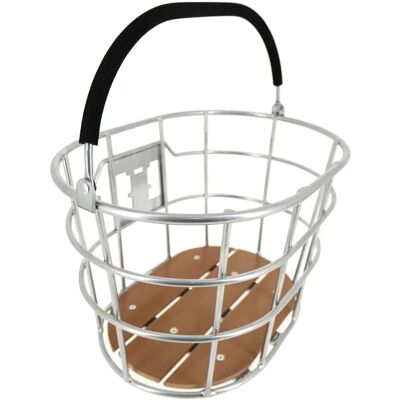 Panier vélo en aluminium HAPO-G - Léger, 21,5L, 5kg max - Publicité Panier vélo en aluminium HAPO-G - Léger, 21,5L, 5kg max - Publicité