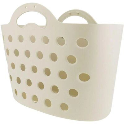 Panier de vélo HAPO-G TU - Blanc - 13,5L - Publicité Panier de vélo HAPO-G TU - Blanc - 13,5L - Publicité