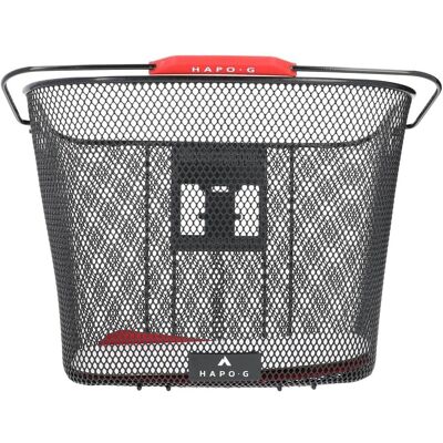 Panier Velo HAPO-G - Attache Rapide, 19L, Pour Guidons 22.2-31.8mm - Publicité Panier Velo HAPO-G - Attache Rapide, 19L, Pour Guidons 22.2-31.8mm - Publicité