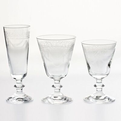 Service de verres Pantho Rona 18 pièces - Cristalerie - Publicité Service de verres Pantho Rona 18 pièces - Cristalerie - Publicité