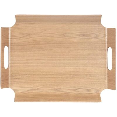 Plateau en bois marron sans angle - Type de table - Publicité Plateau en bois marron sans angle - Type de table - Publicité