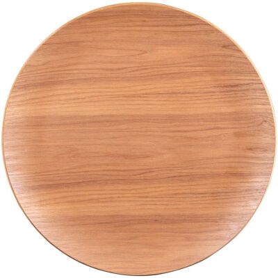 Table Passion Assiette en bois naturel 34cm - Publicité Table Passion Assiette en bois naturel 34cm - Publicité