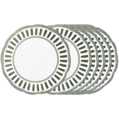 Table Passion - Napoli - Vert - 27 cm - Assiette - Publicité Table Passion - Napoli - Vert - 27 cm - Assiette - Publicité