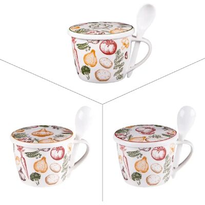 Table passion - Antan - 75 cl - Porcelaine - Bol à soupe - Publicité Table passion - Antan - 75 cl - Porcelaine - Bol à soupe - Publicité