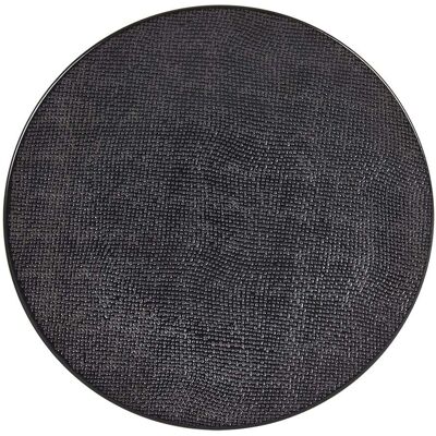Table Passion Vésuvio Ensemble d'Assiettes Noires 27cm - Vaisselle - Publicité Table Passion Vésuvio Ensemble d'Assiettes Noires 27cm - Vaisselle - Publicité