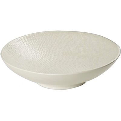 Assiette creuse Vésuvio blanc 19 cm - Assiette creuse - Publicité Assiette creuse Vésuvio blanc 19 cm - Assiette creuse - Publicité
