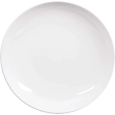 Set de 6 assiettes creuses blanches Séléna - Assiette - Publicité Set de 6 assiettes creuses blanches Séléna - Assiette - Publicité