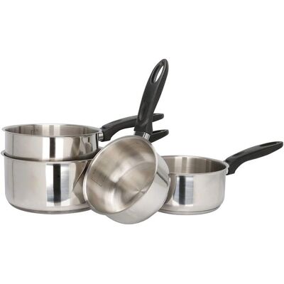 Sitram 710482 Juego de Ollas de Acero Inoxidable - Inducción Sitram 710482 Juego de Ollas de Acero Inoxidable - Inducción