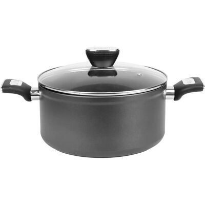 Sitram - Rossini Faitout - Nera - 24x13 cm - Casserola Sitram - Rossini Faitout - Nera - 24x13 cm - Casserola