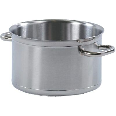 Bourgeat Stainless Steel Braisière - 36cm - Professional Cooking Pot Bourgeat Stainless Steel Braisière - 36cm - Professional Cooking Pot