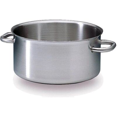 Pentola In Acciaio Inox per Induzione Bourgeat - 25L - Faitout Pentola In Acciaio Inox per Induzione Bourgeat - 25L - Faitout