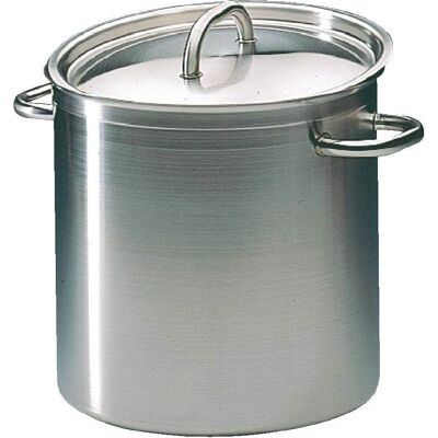 Cocotte en inox Bourgeat 25L - Compatible induction - Publicité Cocotte en inox Bourgeat 25L - Compatible induction - Publicité