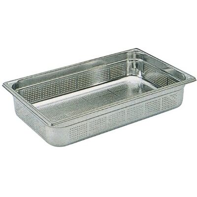 Matfer Bourgeat GN 1/1 Perforeret Rustfrit Stål Gastronorm Pande - 20L Matfer Bourgeat GN 1/1 Perforeret Rustfrit Stål Gastronorm Pande - 20L