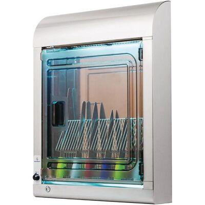 Armadio di sterilizzazione coltelli UV 20 Matfer - Con serratura Armadio di sterilizzazione coltelli UV 20 Matfer - Con serratura