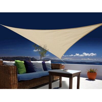 JARDILINE Voile d'ombrage triangulaire - Pare-soleil - Publicité JARDILINE Voile d'ombrage triangulaire - Pare-soleil - Publicité