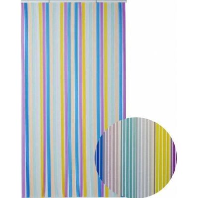 Rideau de porte Tahiti Multicolore - PVC 90x220cm - Publicité Rideau de porte Tahiti Multicolore - PVC 90x220cm - Publicité