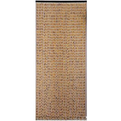 Rideau de porte en bois Morel - 90x200cm - Rideau - Publicité Rideau de porte en bois Morel - 90x200cm - Rideau - Publicité