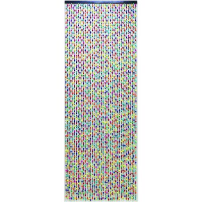 Rideau de perles en bois multicolores JARDIDECO - 90x200cm - Rideau - Publicité Rideau de perles en bois multicolores JARDIDECO - 90x200cm - Rideau - Publicité