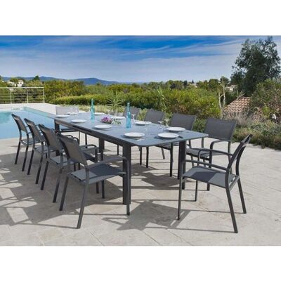 Jardiline Table de Jardin Extensible Milos - Table de Jardin - Publicité Jardiline Table de Jardin Extensible Milos - Table de Jardin - Publicité