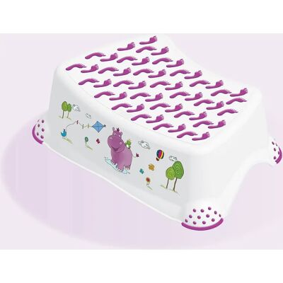 Keeeper Hippo Blanc Tabouret pour Enfants - Intérieur & extérieur Plastique Keeeper Hippo Blanc Tabouret pour Enfants - Intérieur & extérieur Plastique